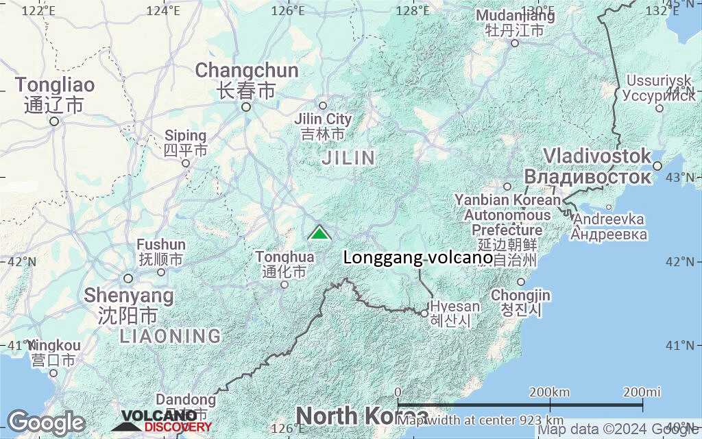 Terrain-type map of Longgang volcano (region scale small)