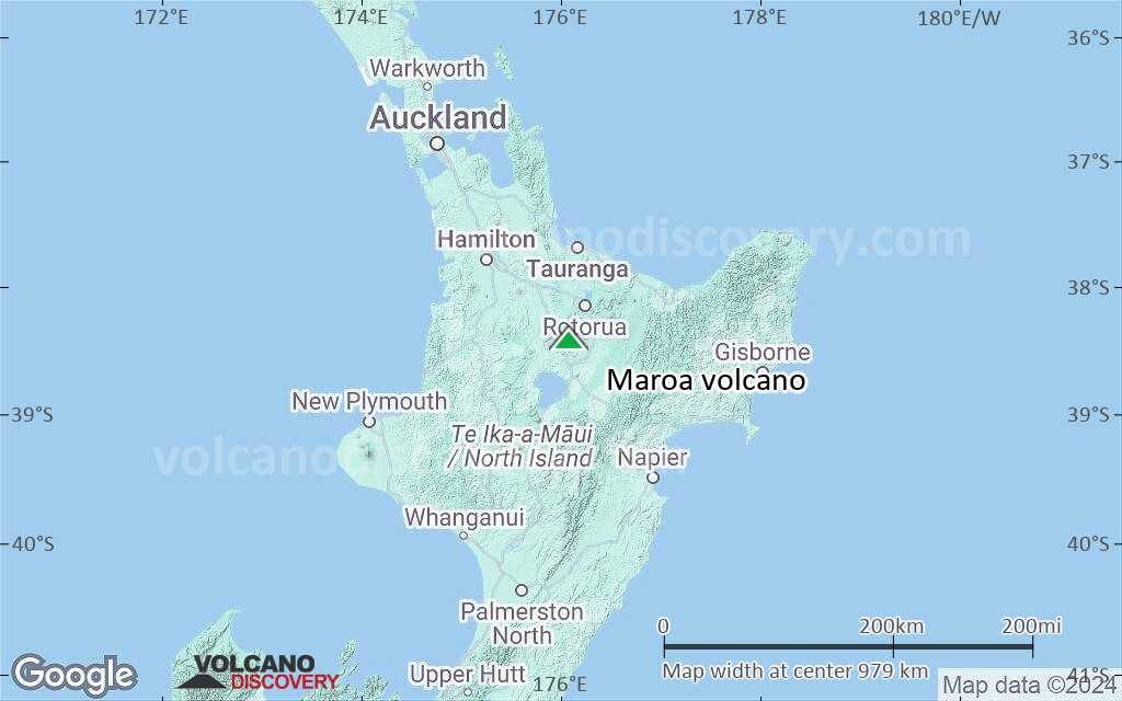 Terrain-type map of Maroa volcano (region scale small)