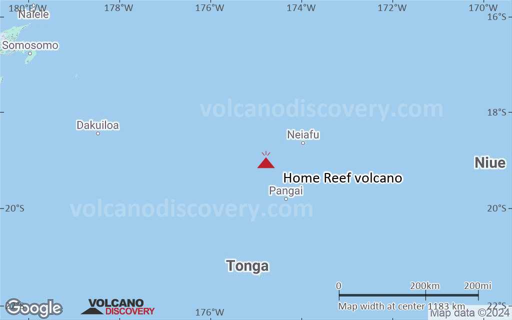 Terrain-type map of Home Reef volcano (region scale small)