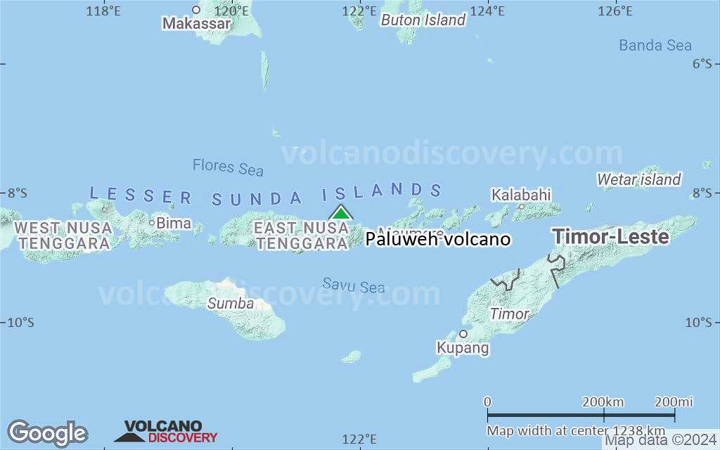 Terrain-type map of Paluweh volcano (region scale small)