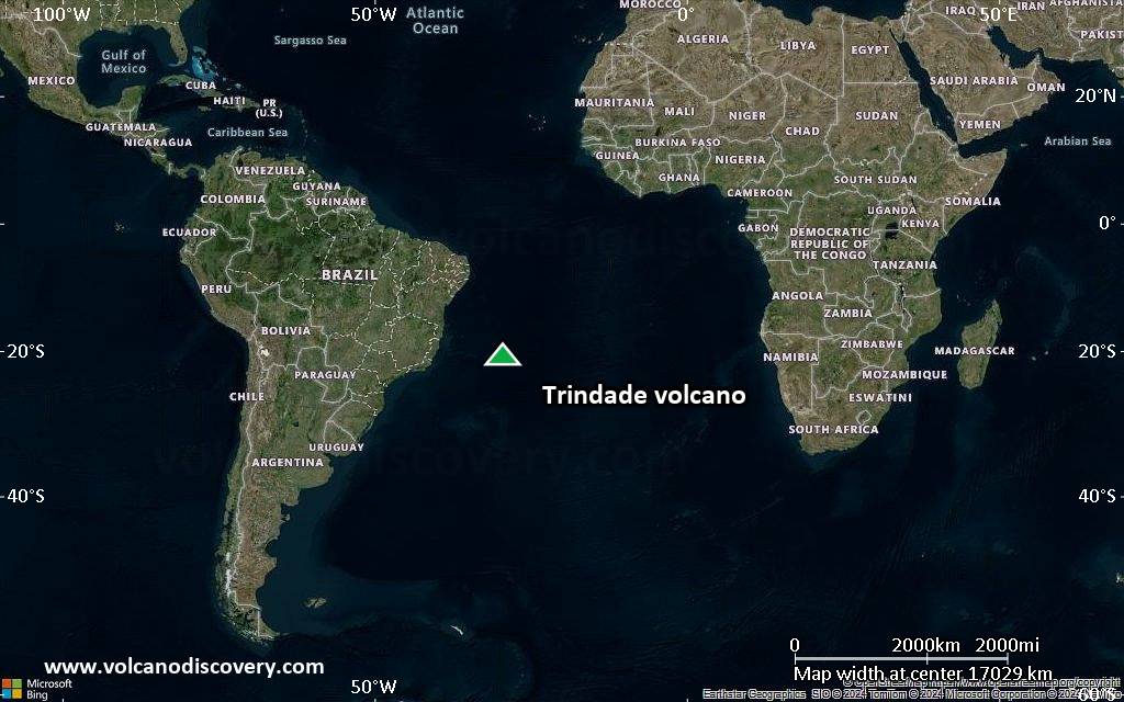 Trindade Volcan, Central Atlantic Ocean, Brazil - Infos | VolcanoAdventures