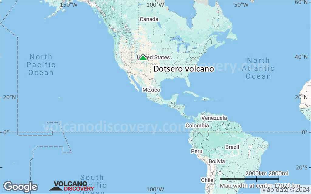 Terrain-type map of Dotsero volcano (world scale)