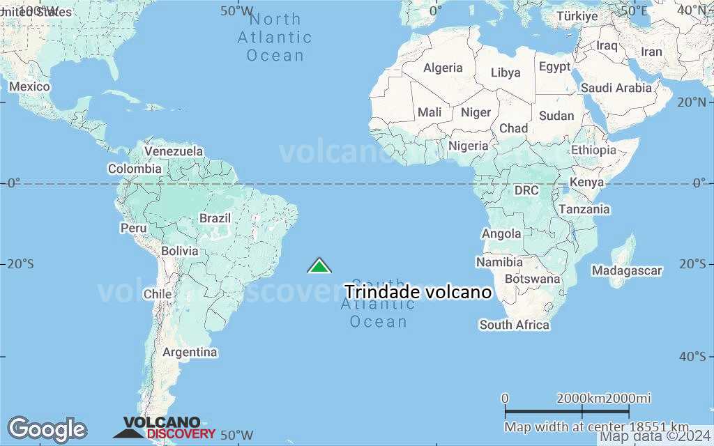 Trindade Volcan, Central Atlantic Ocean, Brazil - Infos | VolcanoAdventures