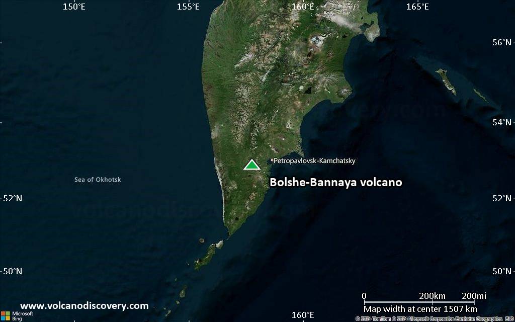 Bolshe-Bannaya Vulkan, Kamchatka, Russia - Information | VolcanoAdventures