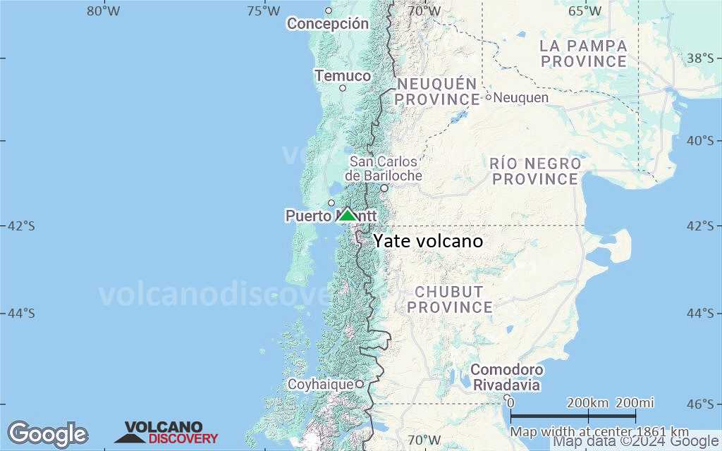 Terrain-type map of Yate volcano (region scale medium)