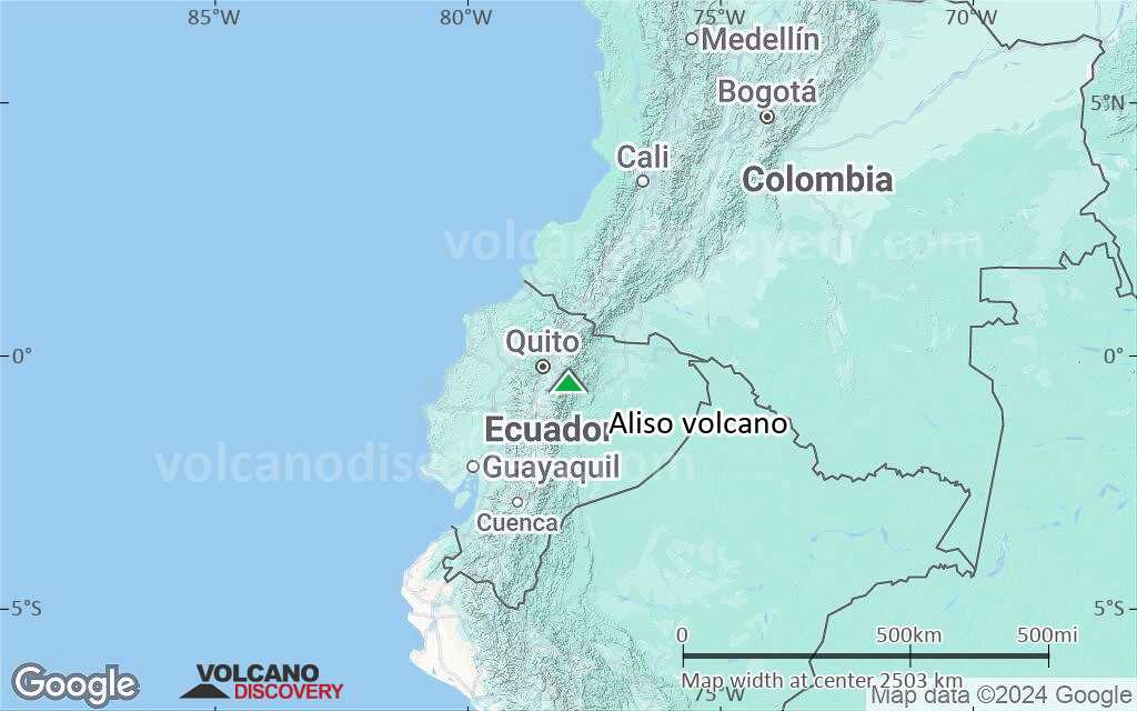 Terrain-type map of Aliso volcano (region scale medium)
