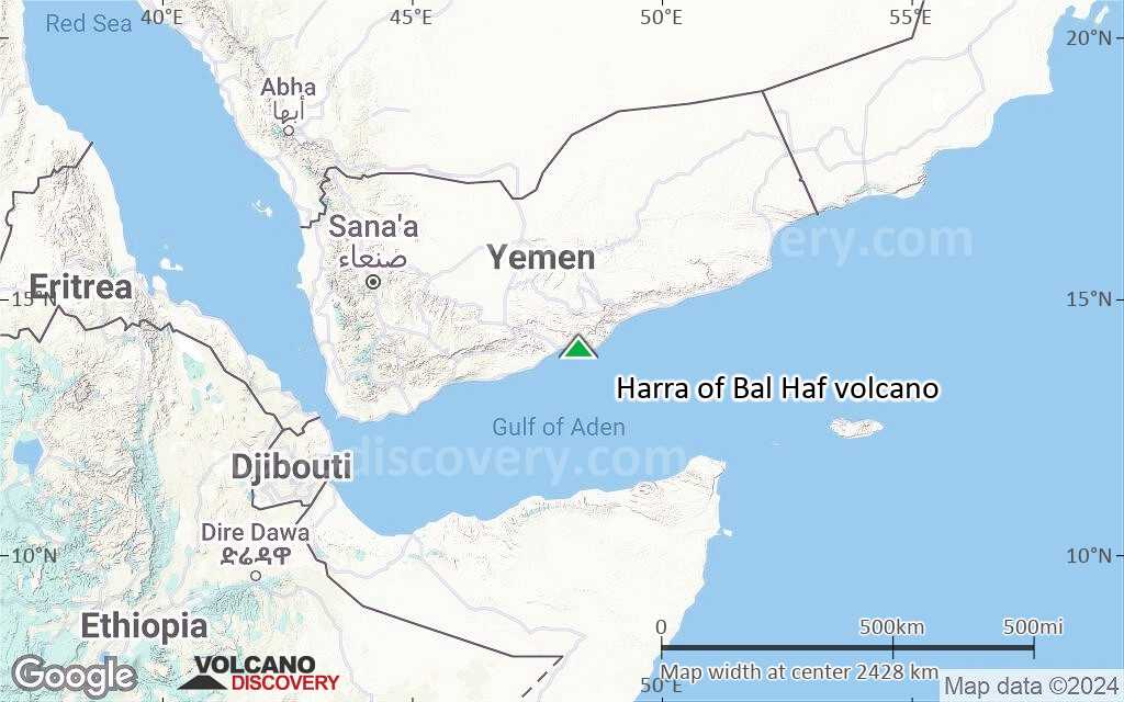 Terrain-type map of Harra of Bal Haf volcano (region scale medium)