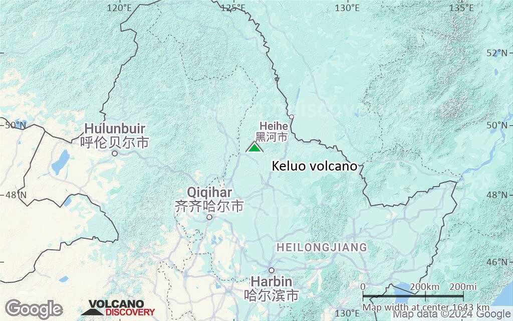 Terrain-type map of Keluo volcano (region scale medium)