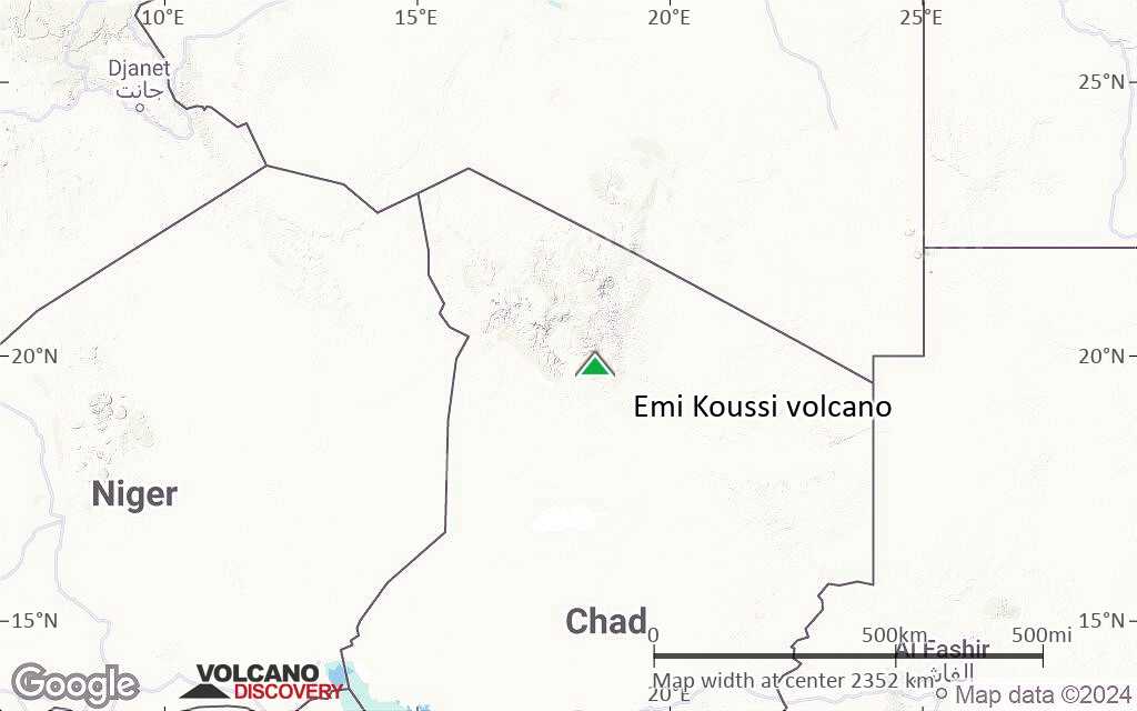 Terrain-type map of Emi Koussi volcano (region scale medium)