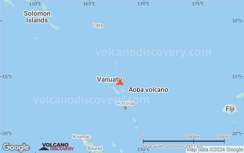 Terrain-type map of Aoba volcano (region scale medium)