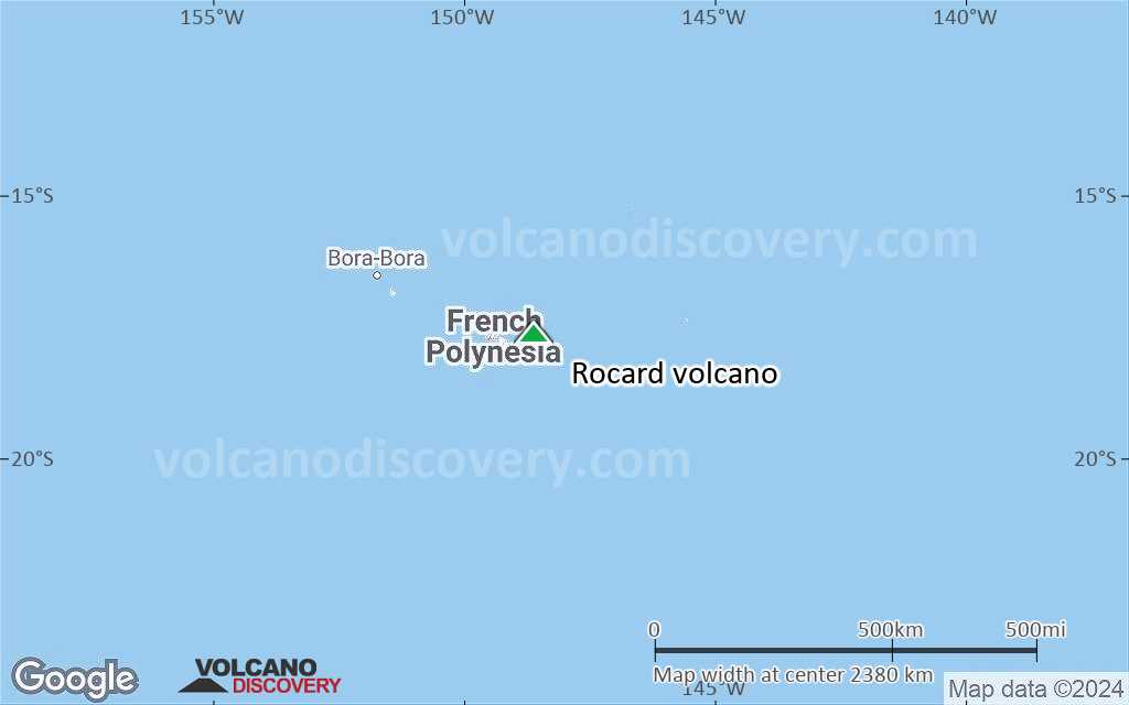 Terrain-type map of Rocard volcano (region scale medium)