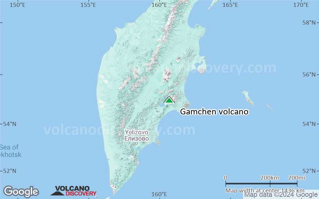 Terrain-type map of Gamchen volcano (region scale medium)