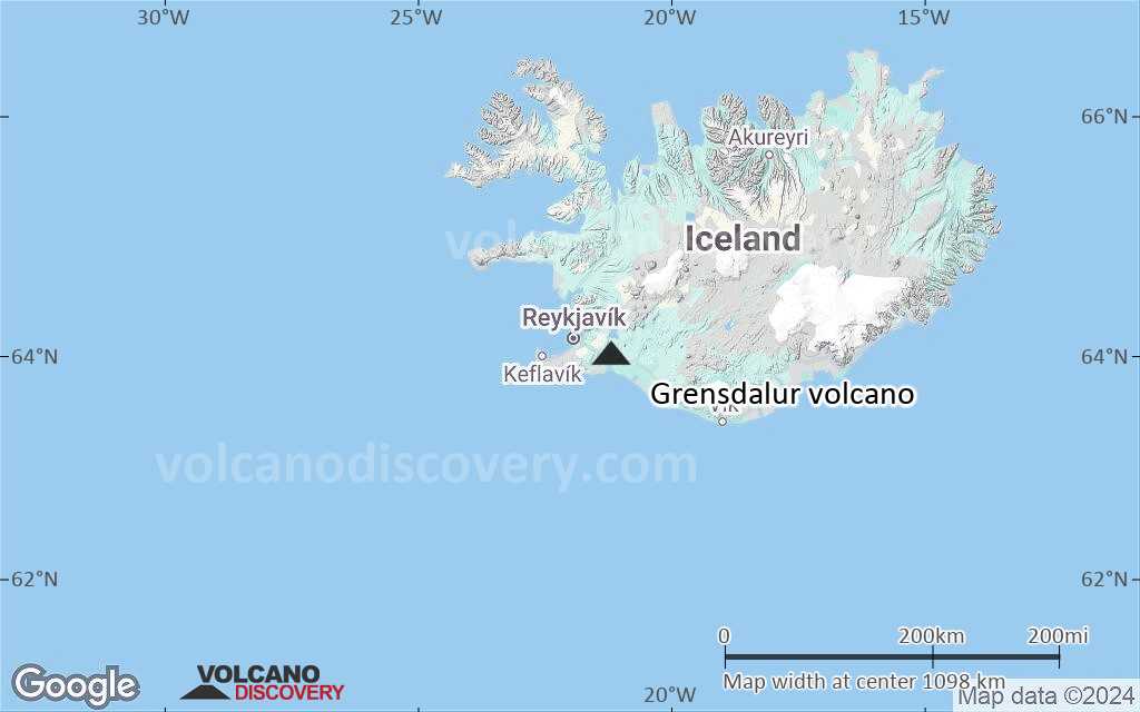 Terrain-type map of Grensdalur volcano (region scale medium)