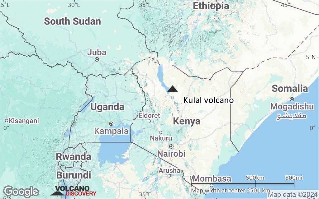 Terrain-type map of Kulal volcano (region scale medium)