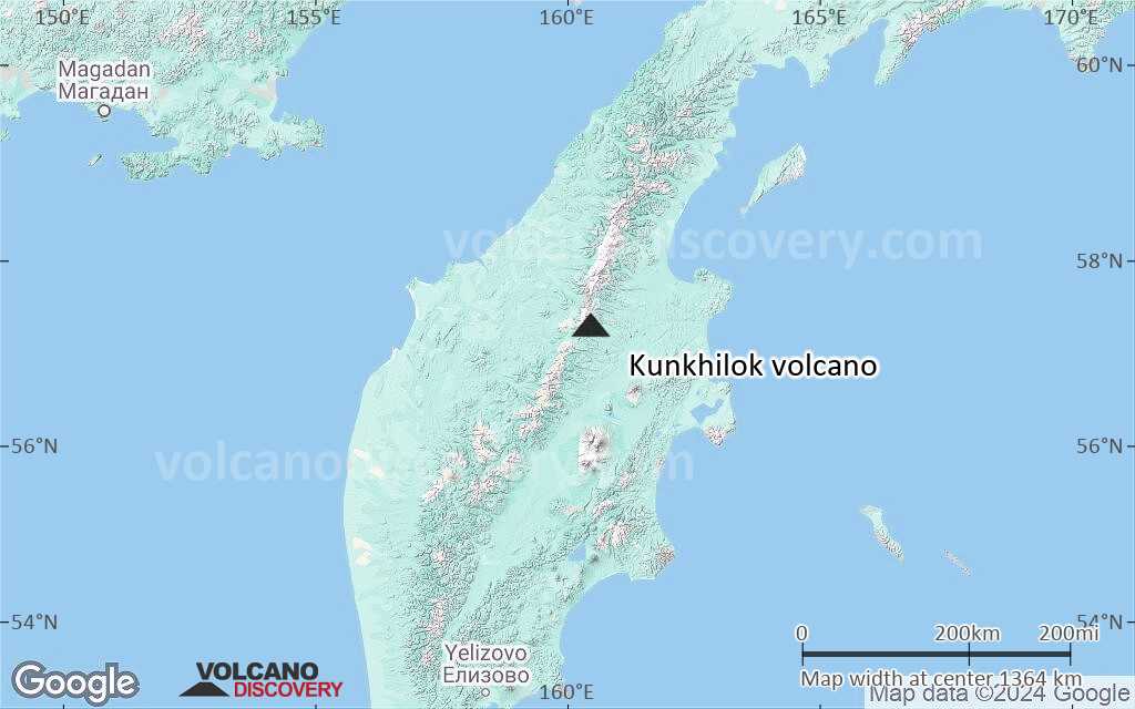 Terrain-type map of Kunkhilok volcano (region scale medium)