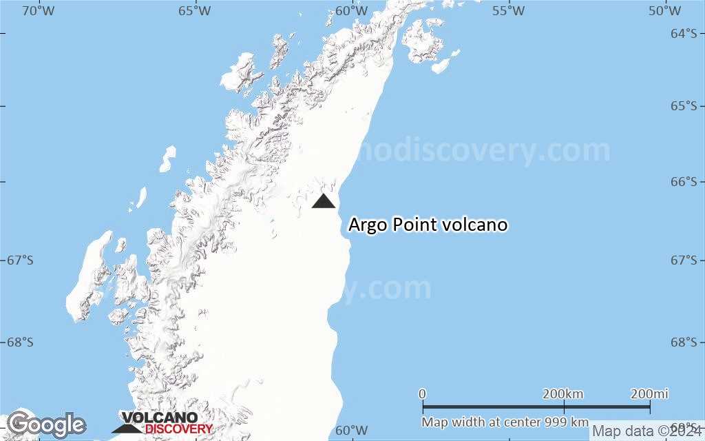 Terrain-type map of Argo Point volcano (region scale medium)