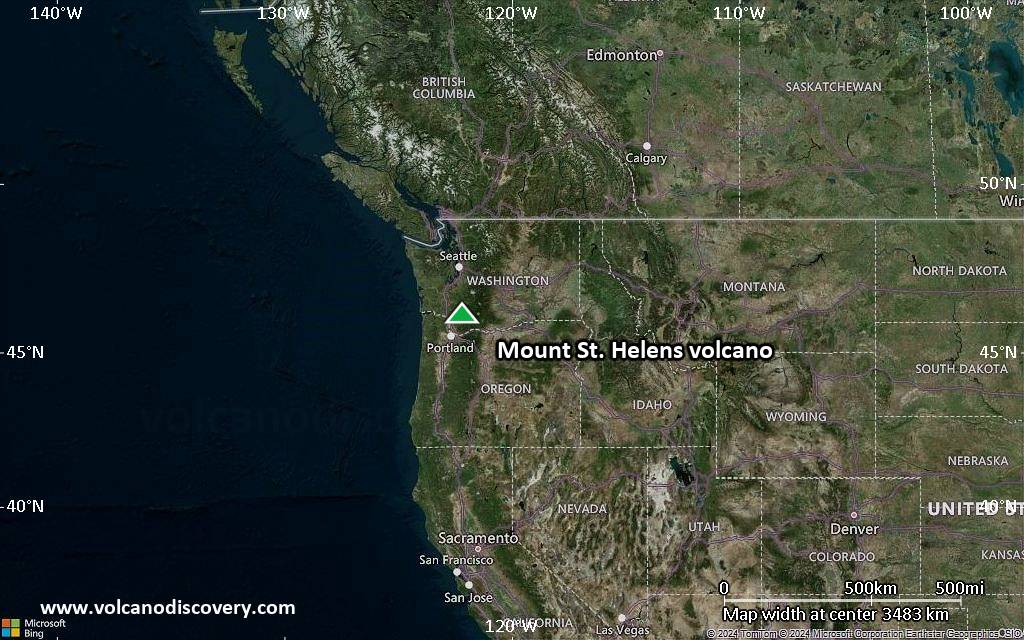 Mount St. Helens Volcan, Washington (Canada and USA (mainland)) - Infos