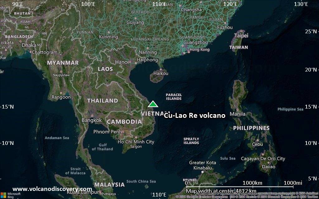 Cu-Lao Re Volcano, Vietnam - facts & information | VolcanoDiscovery