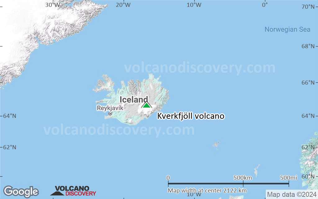 Terrain-type map of Kverkfjöll volcano (region scale large)