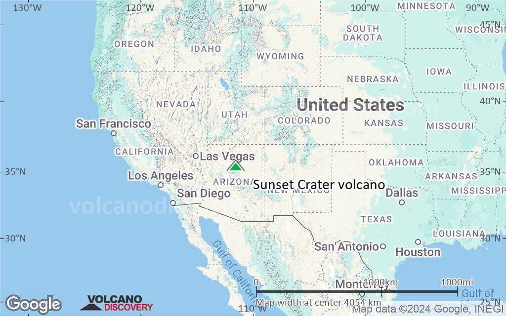Terrain-type map of Sunset Crater volcano (region scale large)