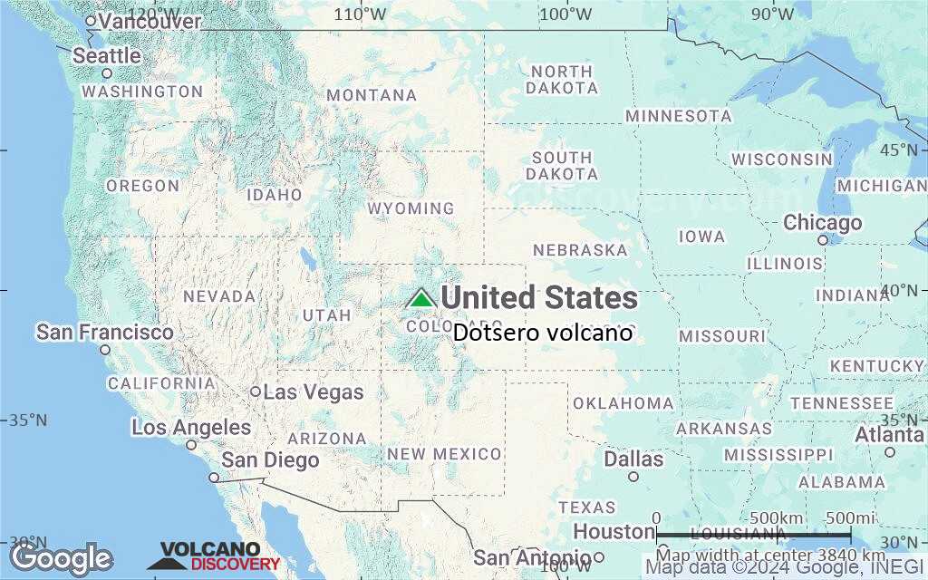 Terrain-type map of Dotsero volcano (region scale large)