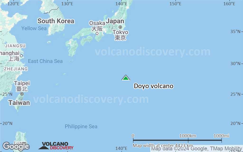 Terrain-type map of Doyo volcano (region scale large)