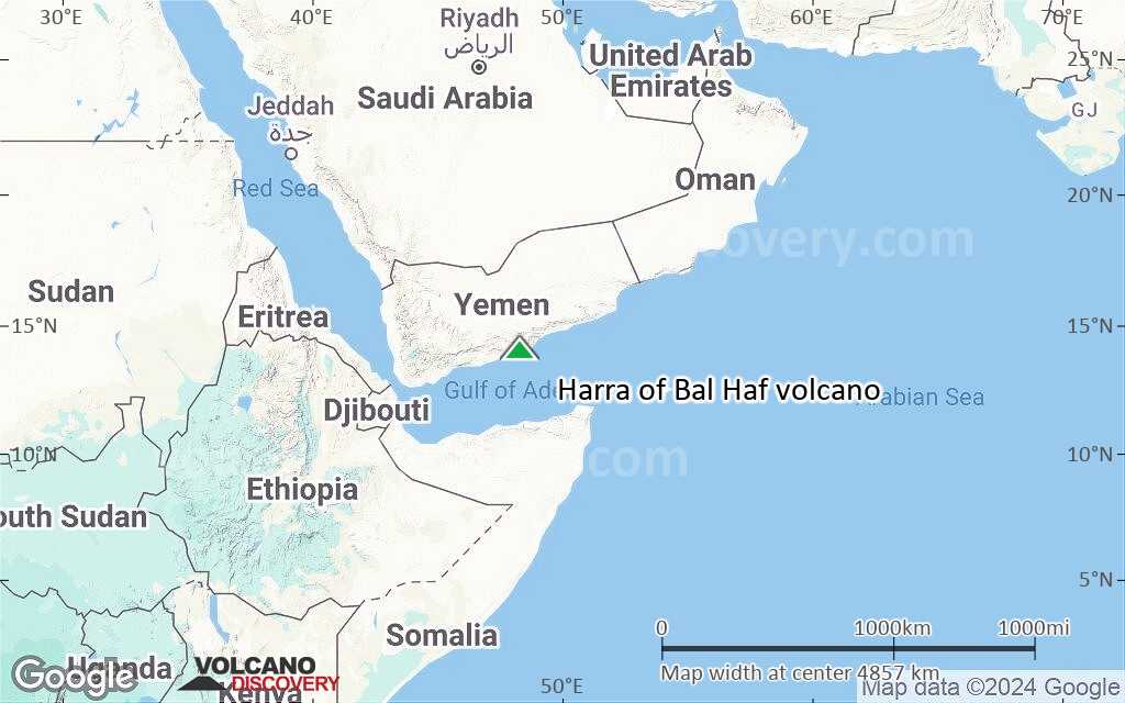 Terrain-type map of Harra of Bal Haf volcano (region scale large)