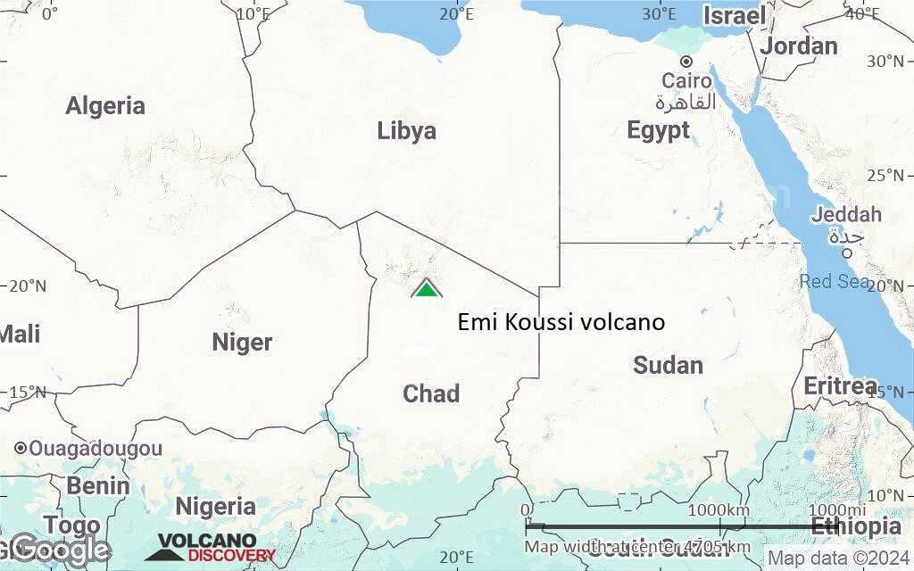 Terrain-type map of Emi Koussi volcano (region scale large)