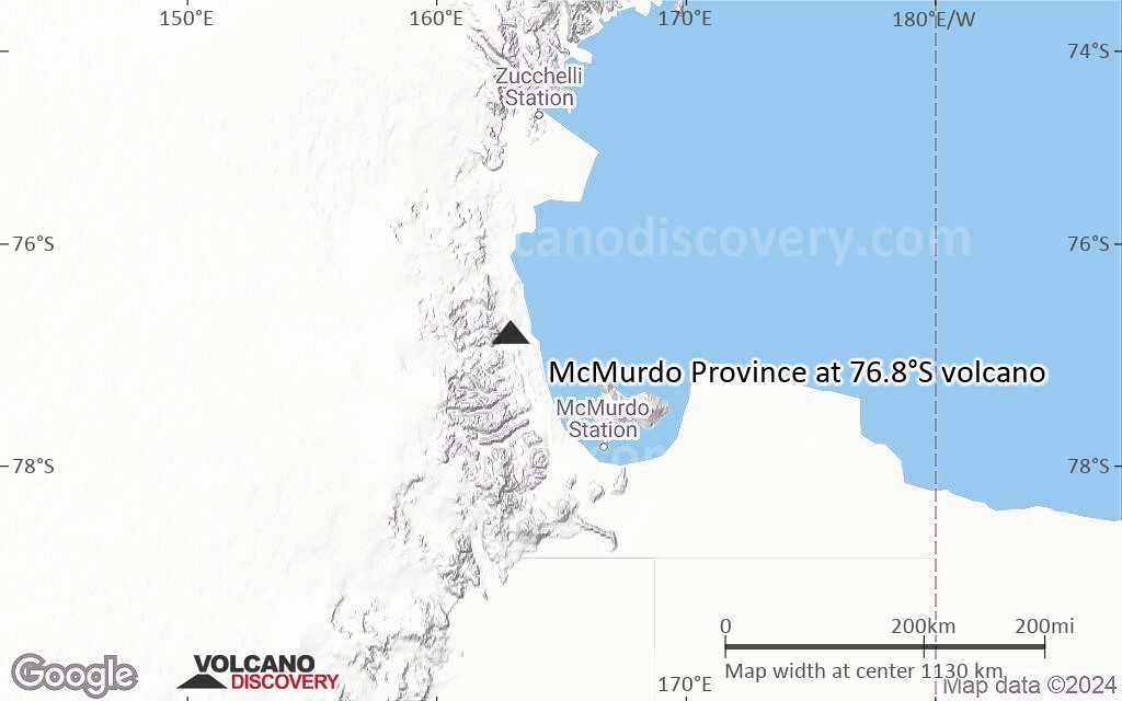 Unnamed 76.83°S/163.00°E火山（南極大陸, Antarctica）：基本情報と詳細