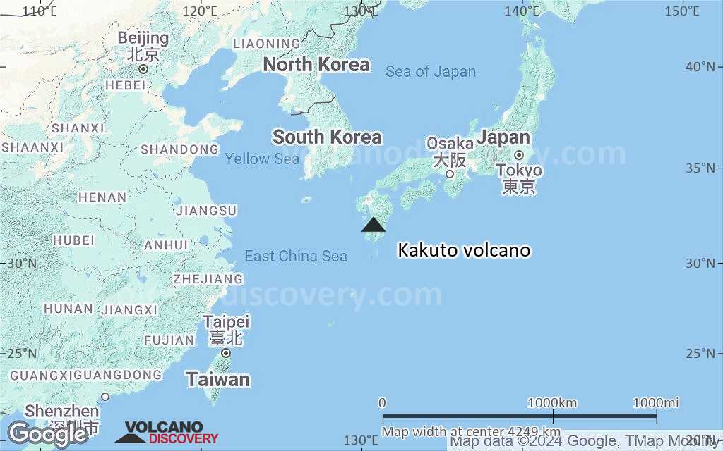 Terrain-type map of Kakuto volcano (region scale large)