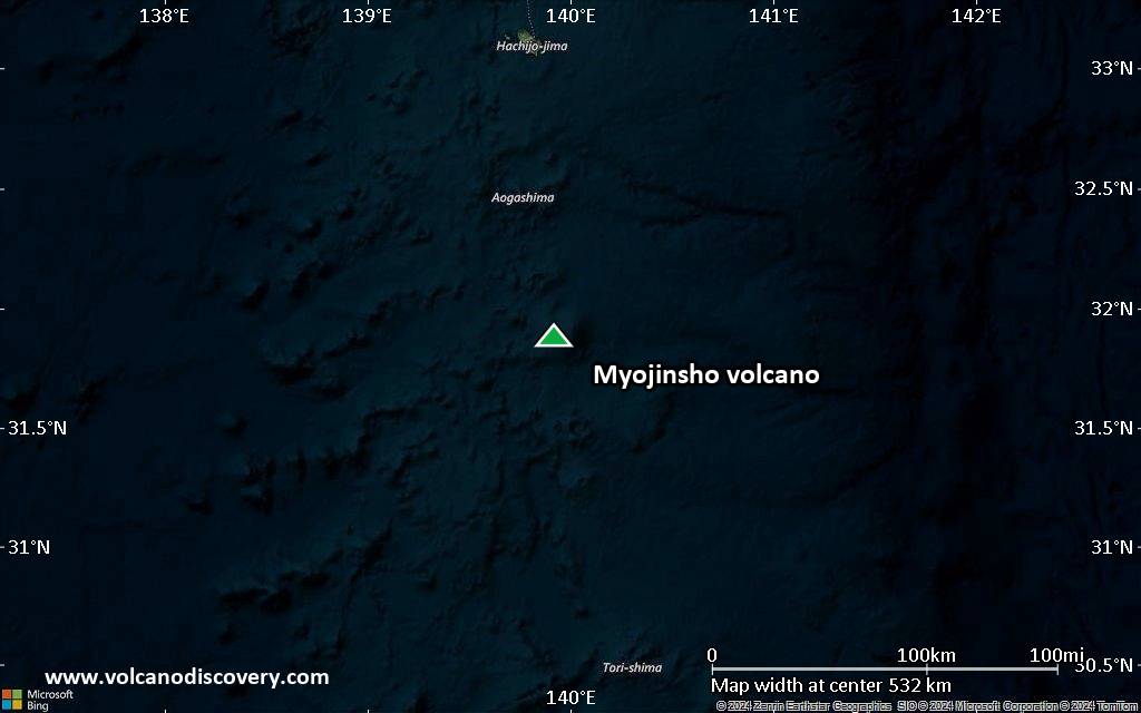 Myojinsho (Bayonnaise Rocks) Volcano, Izu Islands (Japan) - Facts ...