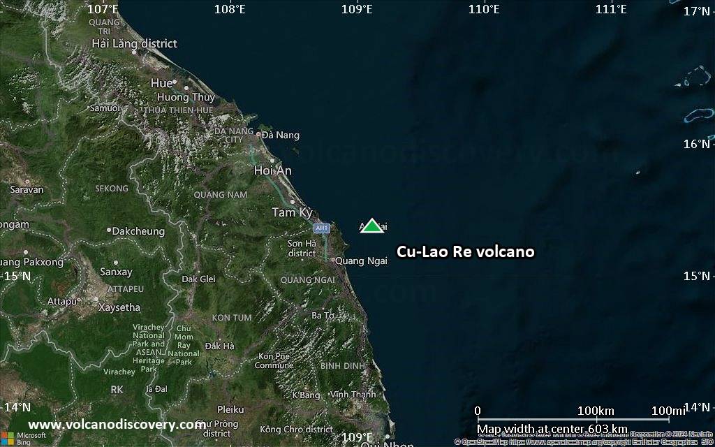 Cu-Lao Re Volcano, Vietnam - facts & information | VolcanoDiscovery