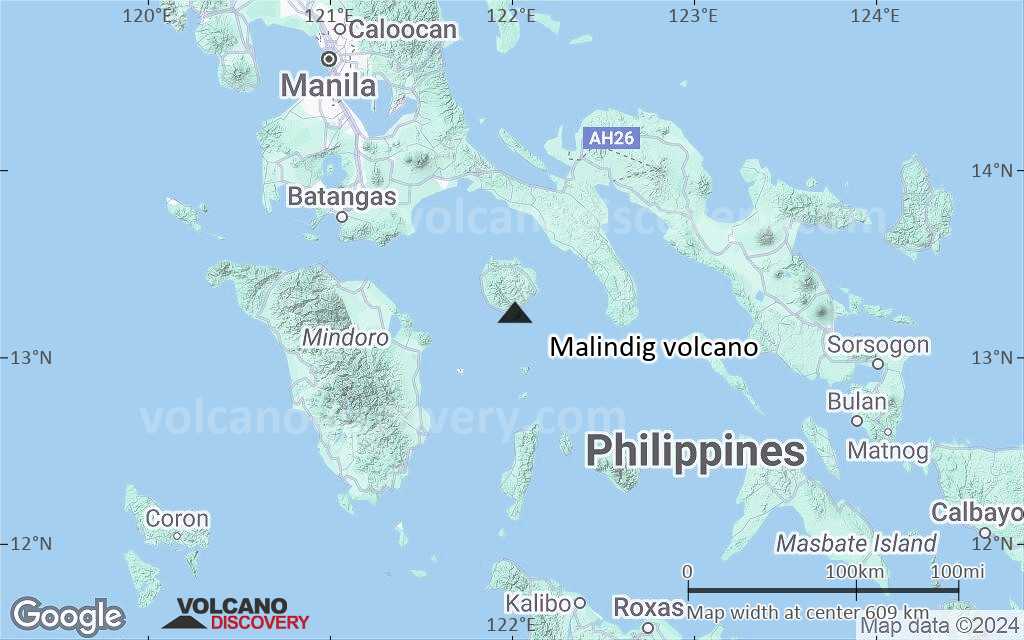 Terrain-type map of Malindig volcano (local scale large)