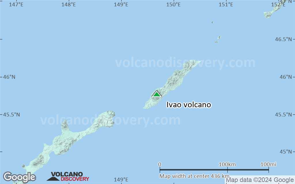 Terrain-type map of Ivao volcano (local scale large)