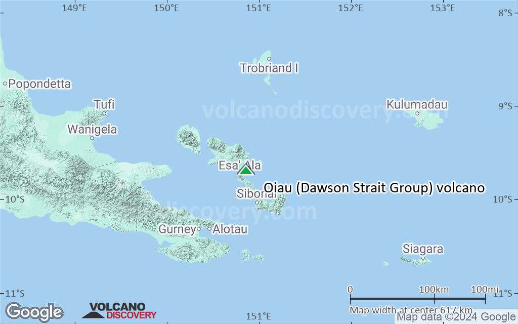 Terrain-type map of Oiau (Dawson Strait Group) volcano (local scale large)