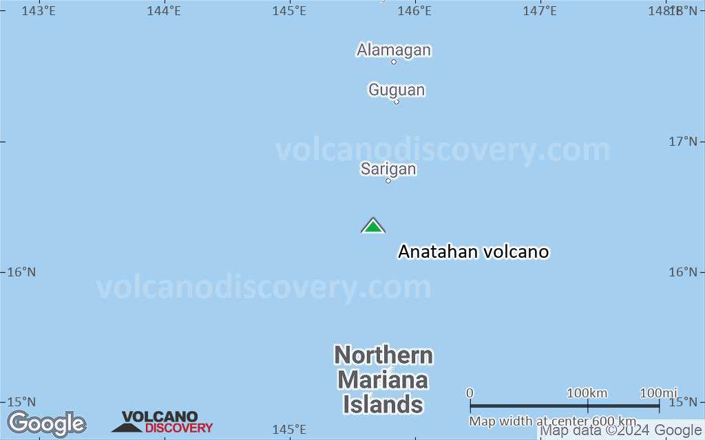Terrain-type map of Anatahan volcano (local scale large)