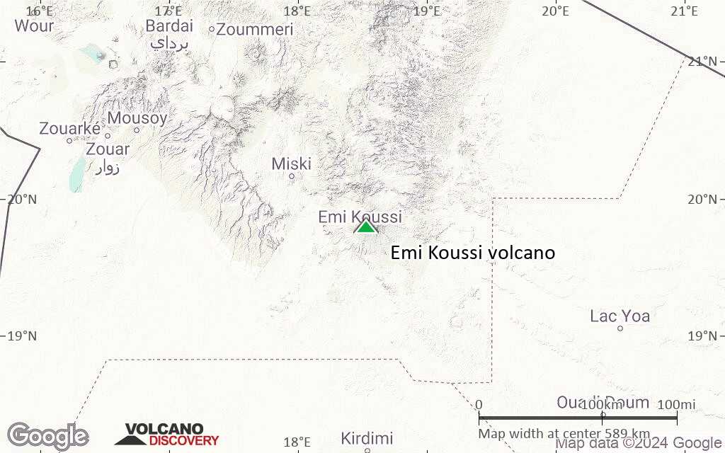 Terrain-type map of Emi Koussi volcano (local scale large)