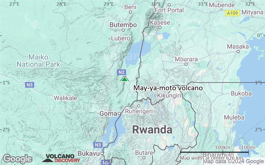 Terrain-type map of May-ya-moto volcano (local scale large)