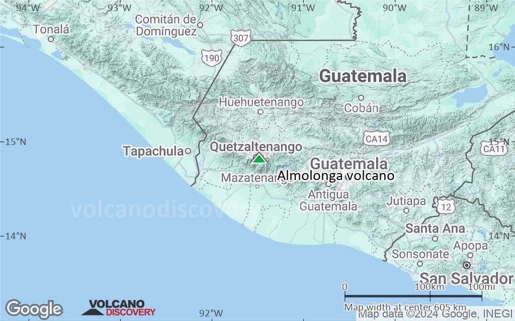 Terrain-type map of Almolonga volcano (local scale large)
