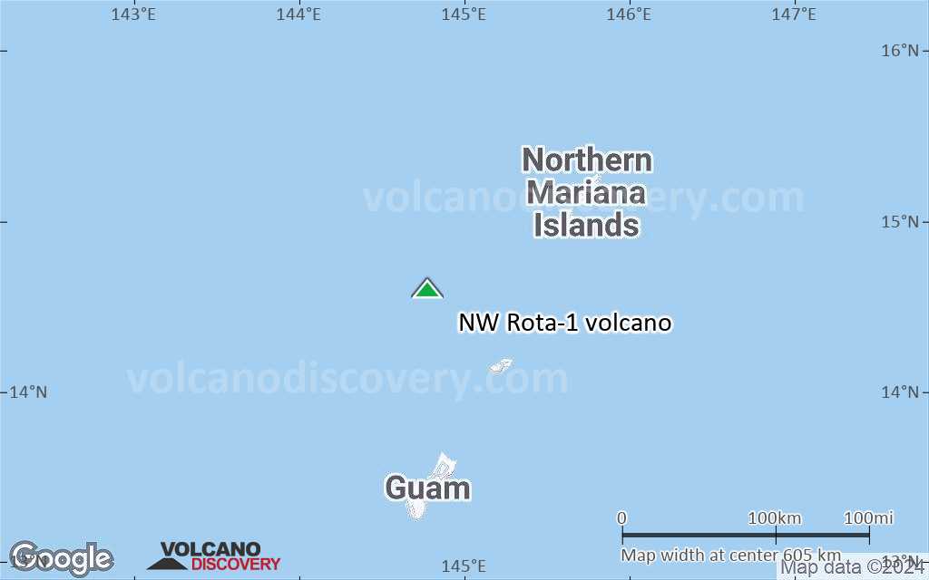 Terrain-type map of NW Rota-1 volcano (local scale large)