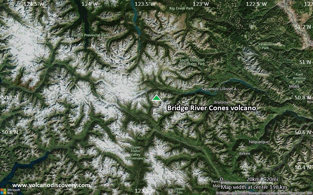 Bridge River Cones Volcano, Canada - facts & information ...