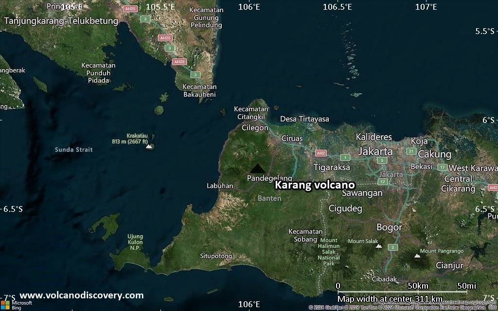 Karang Volcano, West Java (Indonesia) - facts & information ...