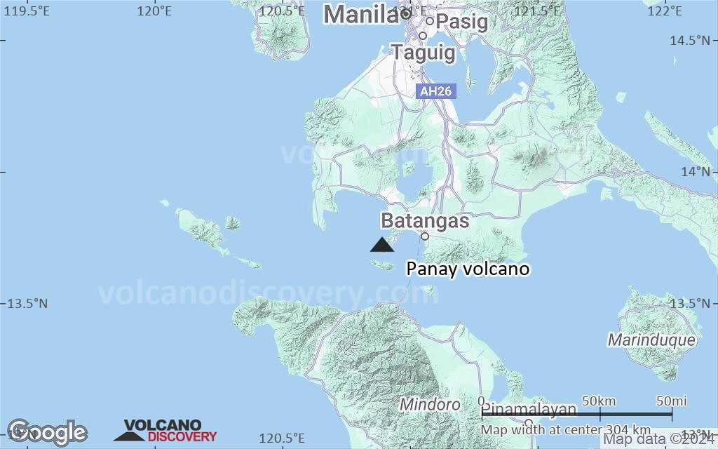 Terrain-type map of Panay volcano (local scale medium)
