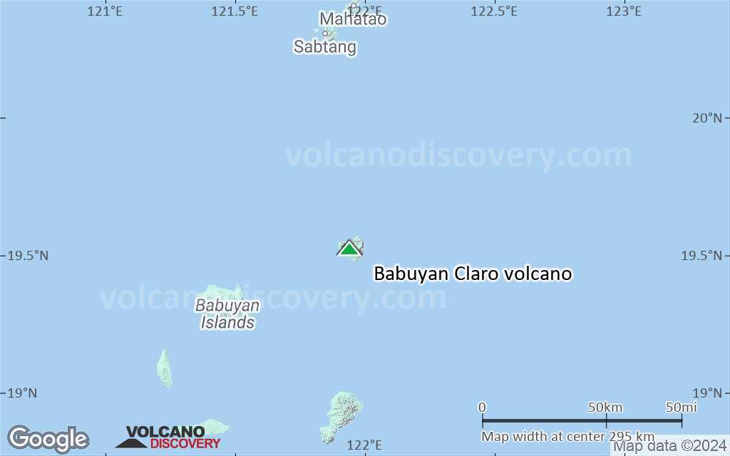 Terrain-type map of Babuyan Claro volcano (local scale medium)