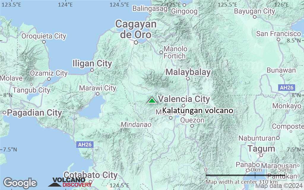 Terrain-type map of Kalatungan volcano (local scale medium)