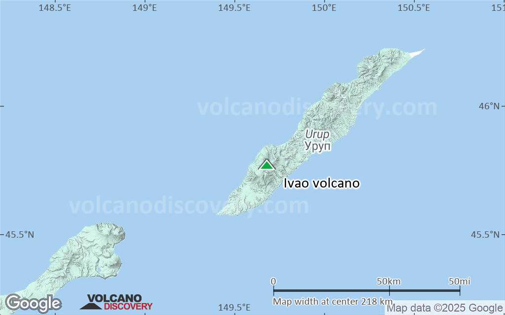 Terrain-type map of Ivao volcano (local scale medium)