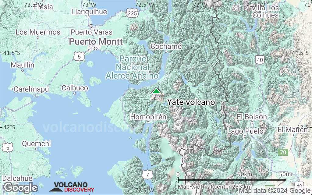 Terrain-type map of Yate volcano (local scale medium)