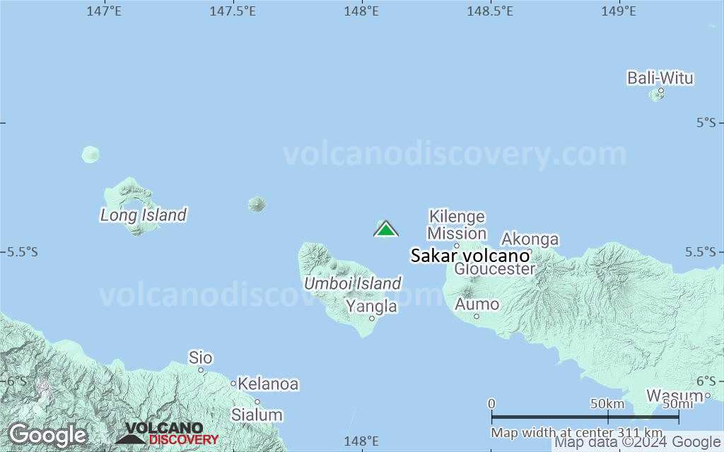 Terrain-type map of Sakar volcano (local scale medium)