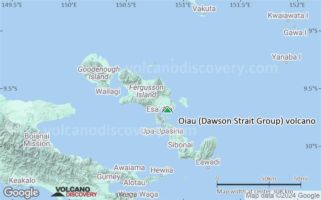 Terrain-type map of Oiau (Dawson Strait Group) volcano (local scale medium)