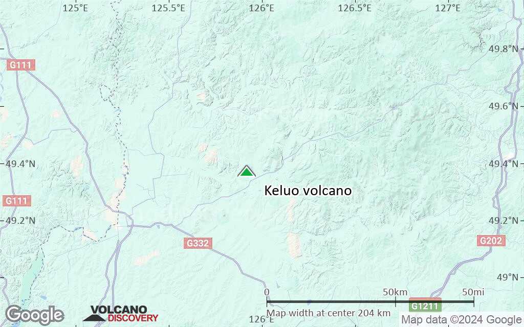 Terrain-type map of Keluo volcano (local scale medium)